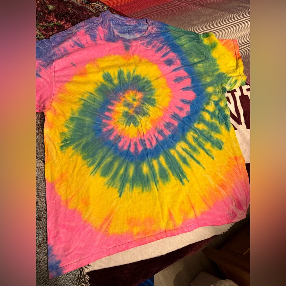 Colorful Tie-Dye Kids Shirt